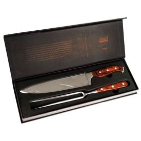 Conjunto De Churrasco Steel 2 Peças Mor