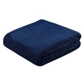 Cobertor Casal Montreal Havan Casa - Marinho