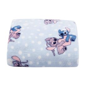 Cobertor Casal 100% Poliéster Disney - Stitch Poá