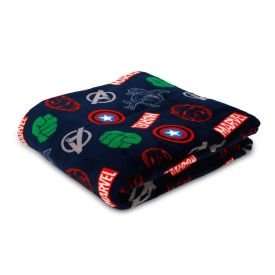 Cobertor Casal 100% Poliéster Disney - Icones Avengers