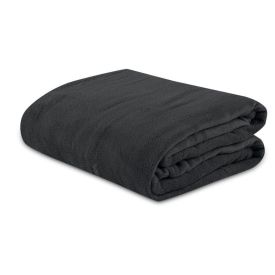 Cobertor Casal Microfibra Liso Paris Havan Casa - Carbono