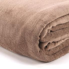 Cobertor Casal Microfibra Liso Paris Havan Casa - Taupe