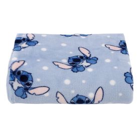 Cobertor Infantil 100% Poliéster Estampado Disney - Stitch Preguiça