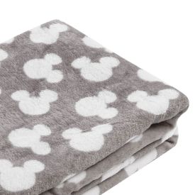 Cobertor Infantil Bebê 100% Poliéster Disney - Cinza Medio