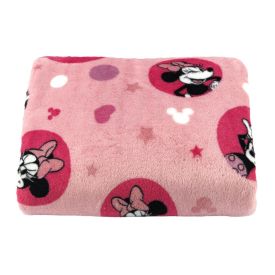 Cobertor Infantil Casal Licenciado Disney - Minnie Star Rosa
