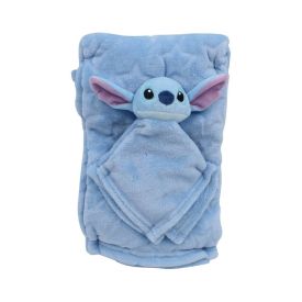 Cobertor Infantil com Naninha 100% Poliéster Disney - Stitch