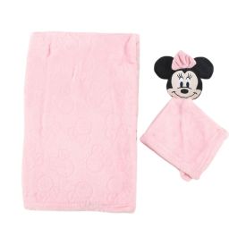 Cobertor Infantil com Naninha 100% Poliéster Disney - Minnie