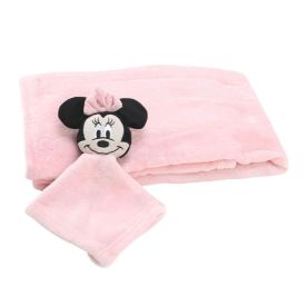 Cobertor Infantil com Naninha 100% Poliéster Disney - Minnie