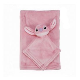 Cobertor Infantil com Naninha 100% Poliéster Disney - Angel