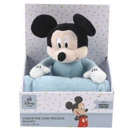 Cobertor Infantil Com Pelúcia 100% Poliéster Disney - Mickey