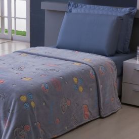 Cobertor Infantil Mágico Encantos Brilha No Escuro - Play