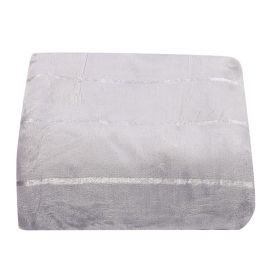 Cobertor King 100% Poliéster Elegance Havan Casa - Cinza