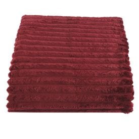 Cobertor King 100% Poliéster Premier Canelado Havan Casa - Bloodstone