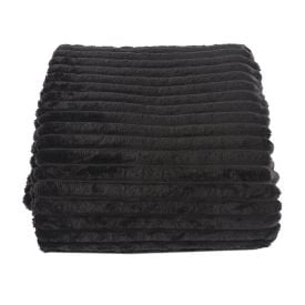 Cobertor King 100% Poliéster Premier Canelado Havan Casa - Carbono