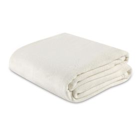 Cobertor Casal Microfibra Liso Paris Havan Casa - Branco