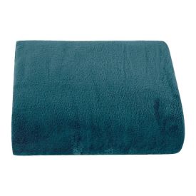Cobertor Queen Microfibra Liso Paris Havan Casa 1 Pç - Verde Lago Profundo