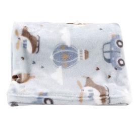 Cobertor para Bebê Flannel Baby Camesa - Carros
