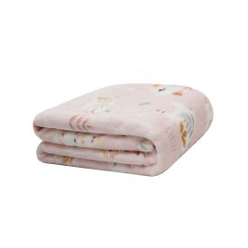 Cobertor para Bebê Flannel Baby Camesa - Rose
