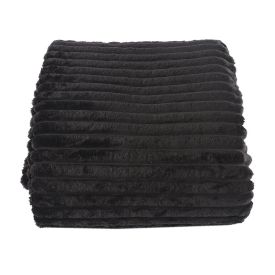 Cobertor Queen 100% Poliéster Premier Canelado Havan Casa - Carbono