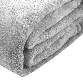 Cobertor Queen Lyon Comfort Sherpa Havan Casa - Cinza