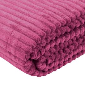 Cobertor Queen Montreal 100% Poliéster Havan Casa - Rosa Malva