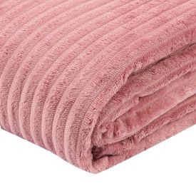 Cobertor Queen Montreal 100% Poliéster Havan Casa - Rosa