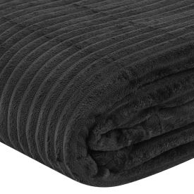 Cobertor Solteiro Montreal 100% Poliéster Havan Casa  - Carbono