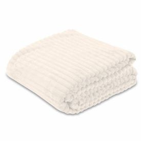 Cobertor Solteiro Montreal Havan Casa - Off White