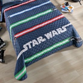 Cobre Leito Queen Star Wars Hedrons 1 Pç - Sabres