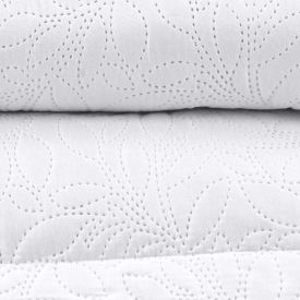 Colcha Casal Lisa Versalhes Havan Casa 3 Peças - Branco