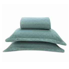 Colcha Casal Lisa Versalhes Havan Casa 3 Peças - Verde