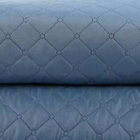 Kit Colcha King Lisa Versalhes Havan Casa 3 pçs  - Azul