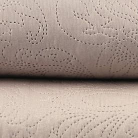 Kit Colcha King 100% Poliéster Lisa Rozac 3 Pçs - Bege Cru