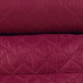 Kit Colcha Queen 100% Poliéster Lisa Versalhes Havan Casa 3 Pçs - Rosa Malva