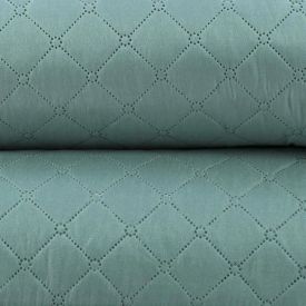 Kit Colcha Solteiro 100% Poliéster Versalhes Havan Casa 2 Pçs - Verde