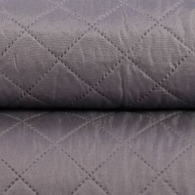 Kit Colcha Solteiro 100% Poliéster Versalhes Havan Casa 2 Pçs - Cinza Urbano