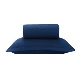 Kit Colcha Solteiro 100% Poliéster Versalhes Havan Casa 2 Peças - Midnight Blue