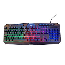 Combo Gamer Warrior 4 Em 1 Air Drop Headset 2.0 - Preto