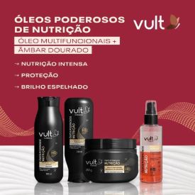 Condicionador Vult Cabelos Nutrição Óleos Poderosos - 325ml