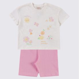 Conjunto Infantil Menina 1 a 3 Anos Yoyo Kids