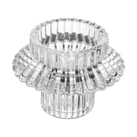 Conjunto Porta Velas Lines Wolff 5,5Cm - 2 Peças