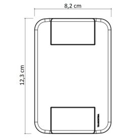 Conjunto 4X2 Com 2 Interruptores Simples 10A Tramontina - 57240040