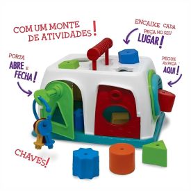 Conjunto de Atividades Caixa de Brincadeiras Elka - Sortido