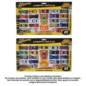 Conjunto De Veículos Esportivos 25 Peças Havan Toys - Sortido