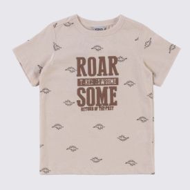 Conjunto Infantil Menino 1 a 3 Anos Yoyo Kids Baunilha/Grafite