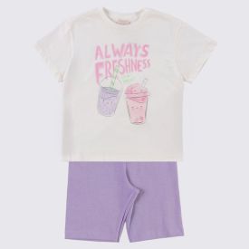 Conjunto Infantil Menina 4 a 10 Anos Marmelada