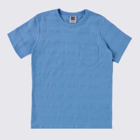 Conjunto Infantil Menino 4 a 10 Anos Hot Dog Azul Hortensia/Marinho