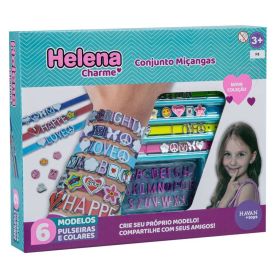 Conjunto Pulseiras E Miçangas Helena Havan Toys - HBR0448