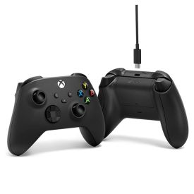 Controle Para Xbox Sem Fio Com Cabo Usb-C Microsoft - Preto