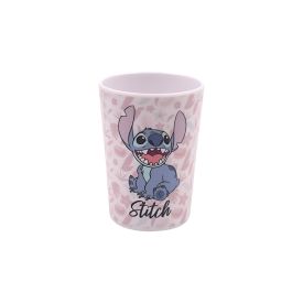 Copo Melamina Disney 305Ml - Stitch Folhagem 